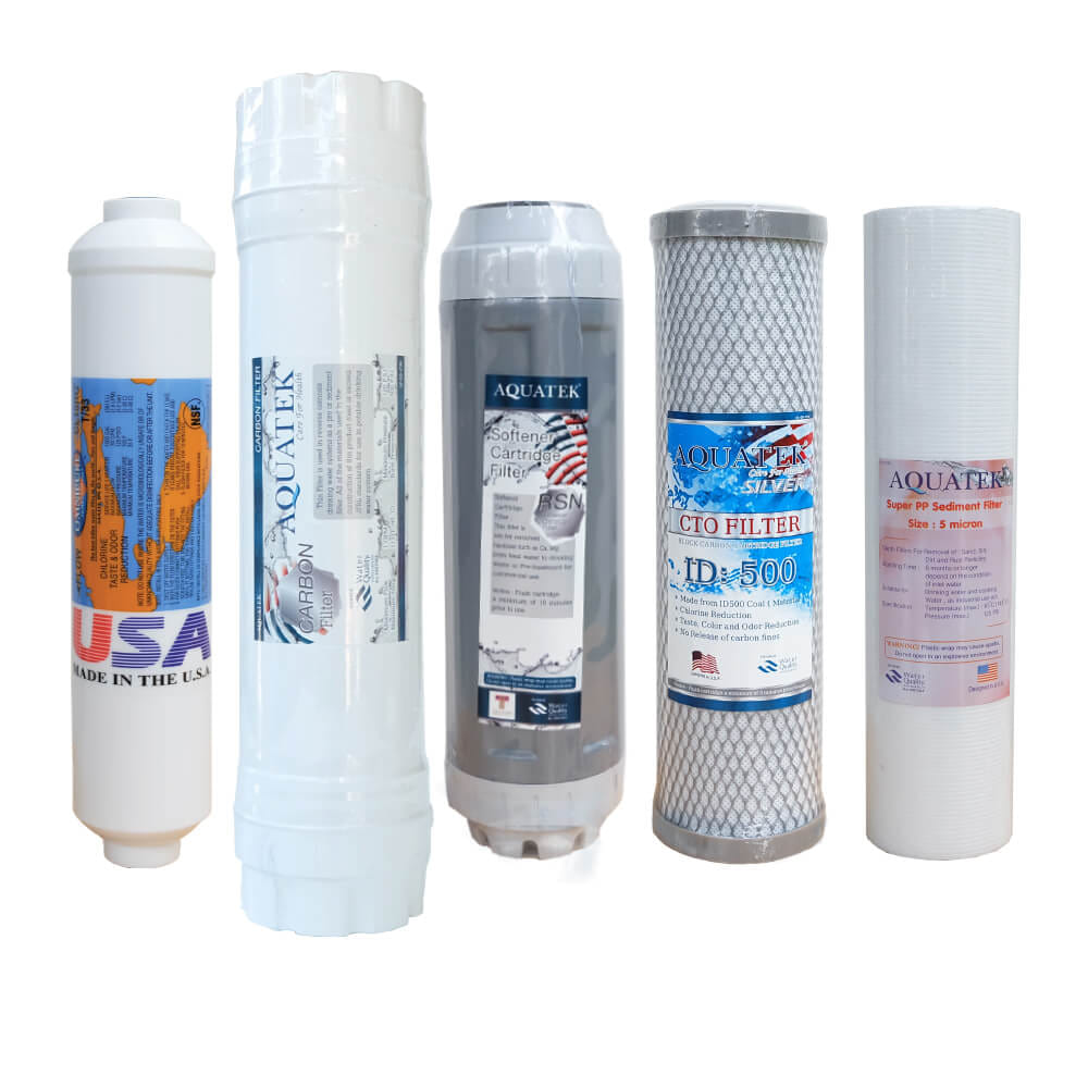 ไส้กรองน้ำ 5 ขั้นตอน AQUATEK ระบบ CARBON FILTER รุ่น FAQ5S-GAC_0